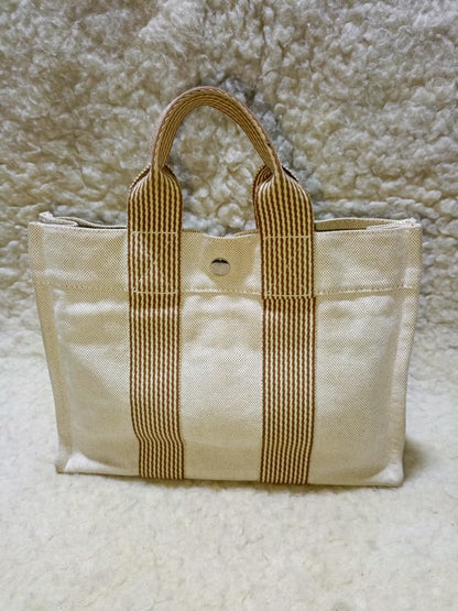 Hermès Fourre Tout PM – Beige Canvas Tote | | Pre-Loved