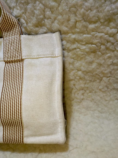 Hermès Fourre Tout PM – Beige Canvas Tote | | Pre-Loved
