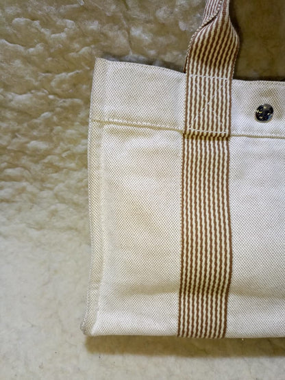 Hermès Fourre Tout PM – Beige Canvas Tote | | Pre-Loved