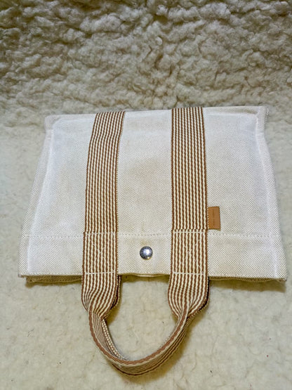 Hermès Fourre Tout PM – Beige Canvas Tote | | Pre-Loved