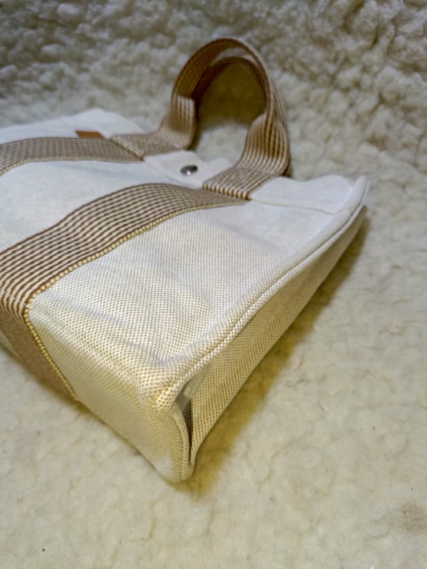 Hermès Fourre Tout PM – Beige Canvas Tote | | Pre-Loved