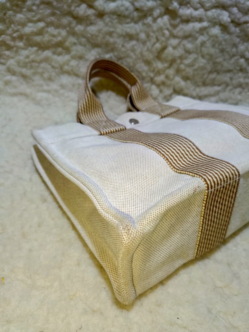 Hermès Fourre Tout PM – Beige Canvas Tote | | Pre-Loved