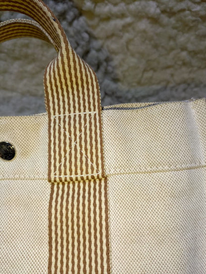 Hermès Fourre Tout PM – Beige Canvas Tote | | Pre-Loved