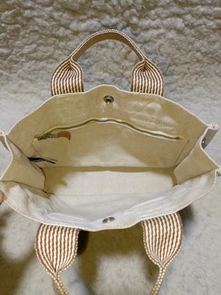 Hermès Fourre Tout PM – Beige Canvas Tote | | Pre-Loved