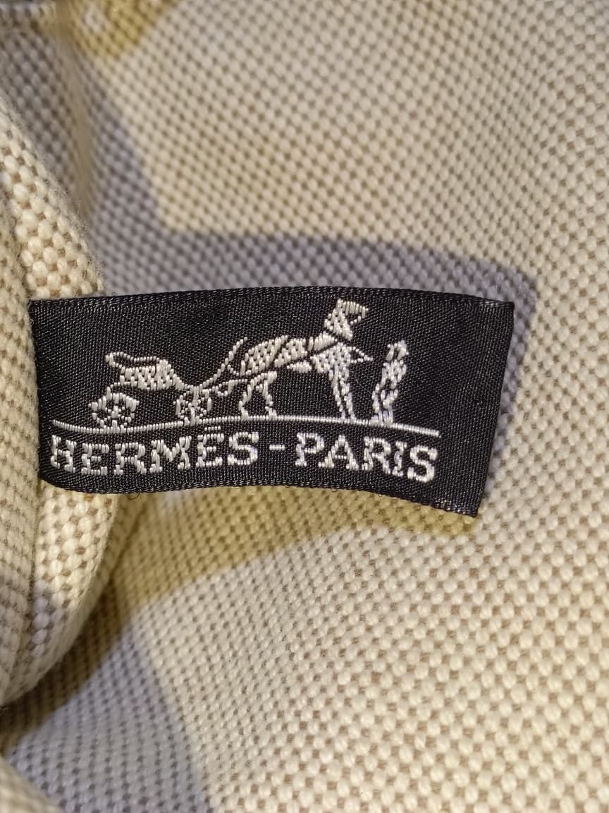 Hermès Fourre Tout PM – Beige Canvas Tote | | Pre-Loved