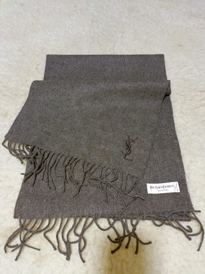 Authentic YSL Wool Scarf | Pre-Loved