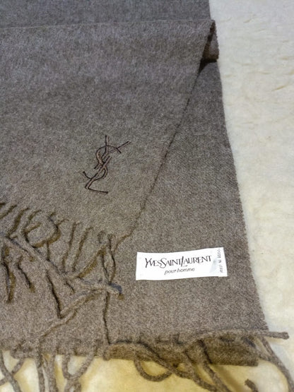 Authentic YSL Wool Scarf | Pre-Loved