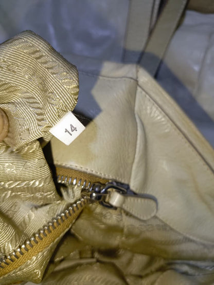 Prada Milano Tote Bag – Ivory | Pre-Loved