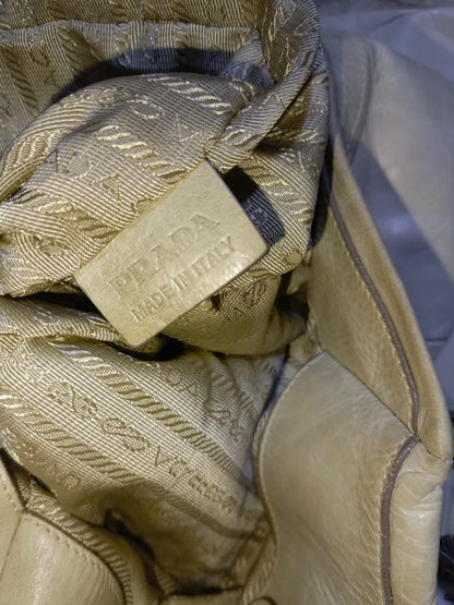 Prada Milano Tote Bag – Ivory | Pre-Loved