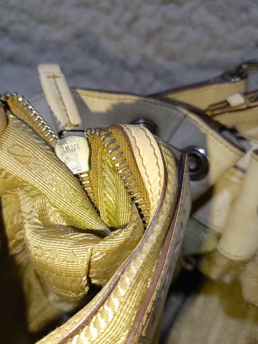 Prada Beige Shoulder Bag | Pre-Loved