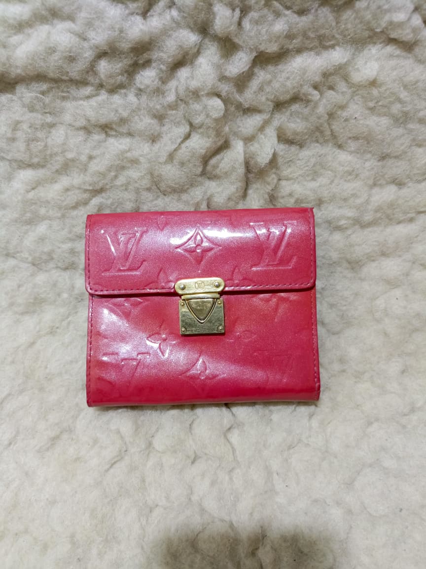 Louis Vuitton Pink Compact Wallet | Pre-Loved