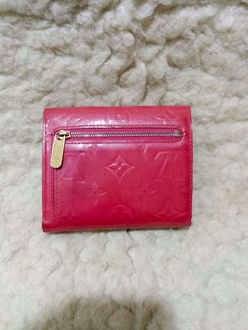Louis Vuitton Pink Compact Wallet | Pre-Loved