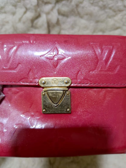 Louis Vuitton Pink Compact Wallet | Pre-Loved