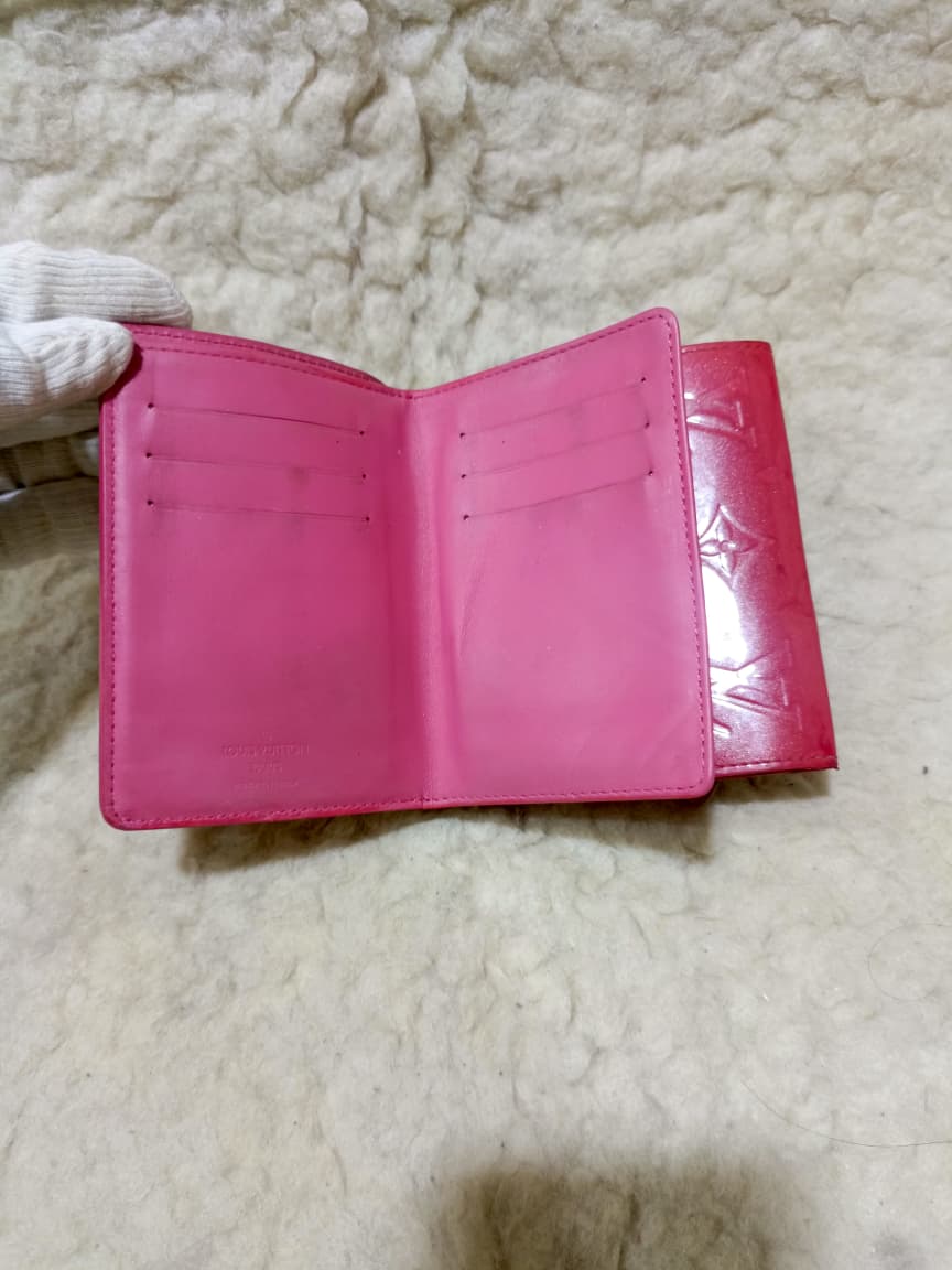 Louis Vuitton Pink Compact Wallet | Pre-Loved