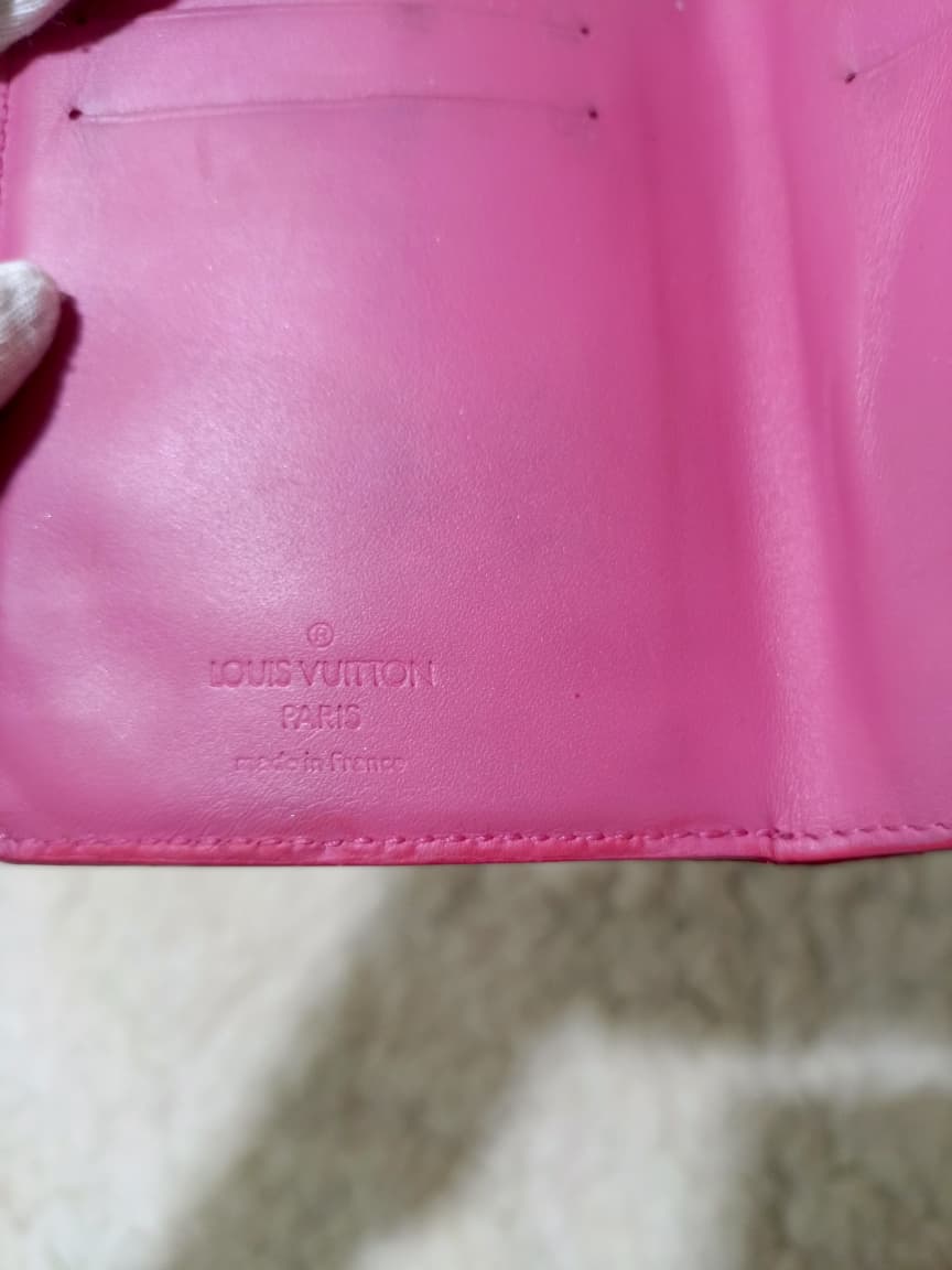Louis Vuitton Pink Compact Wallet | Pre-Loved