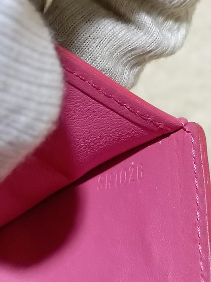 Louis Vuitton Pink Compact Wallet | Pre-Loved