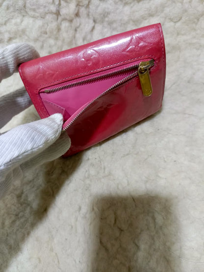 Louis Vuitton Pink Compact Wallet | Pre-Loved