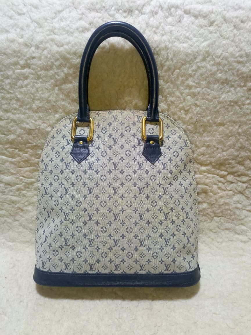 Louis Vuitton Tote in Navy | Pre-Loved