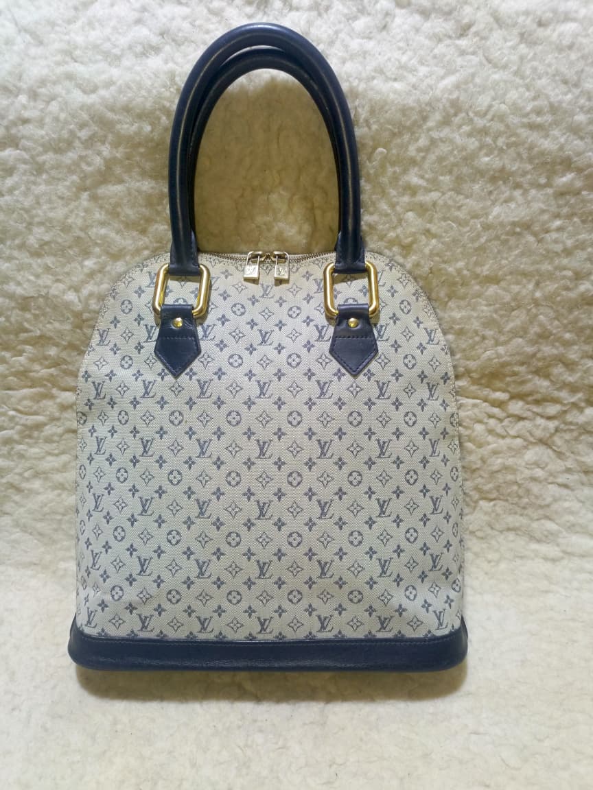 Louis Vuitton Tote in Navy | Pre-Loved