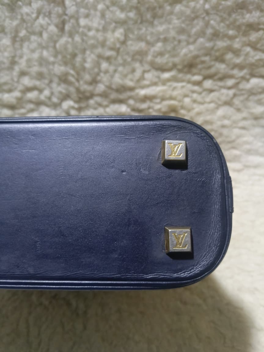 Louis Vuitton Tote in Navy | Pre-Loved