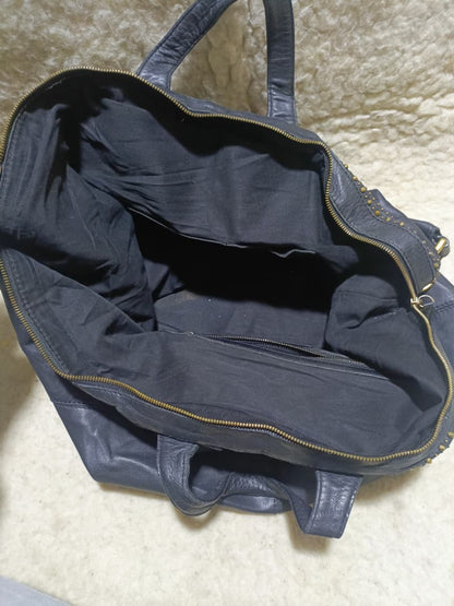 Givenchy Studded Leather in Dark Navy | Pre-Loved