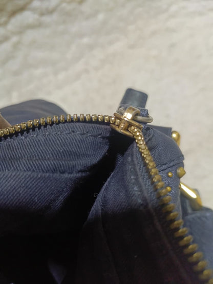 Givenchy Studded Leather in Dark Navy | Pre-Loved