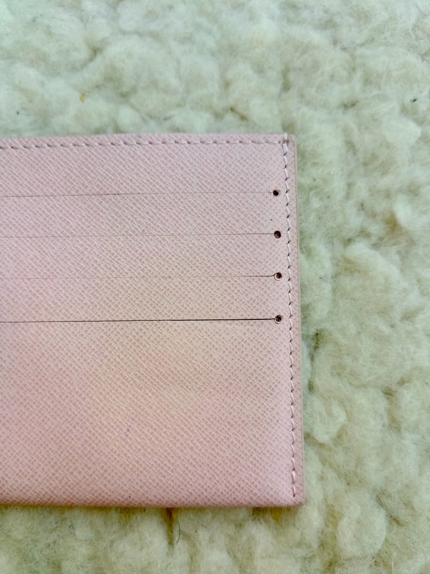 Louis Vuitton Pink Card Holder Wallet | Pre-Loved