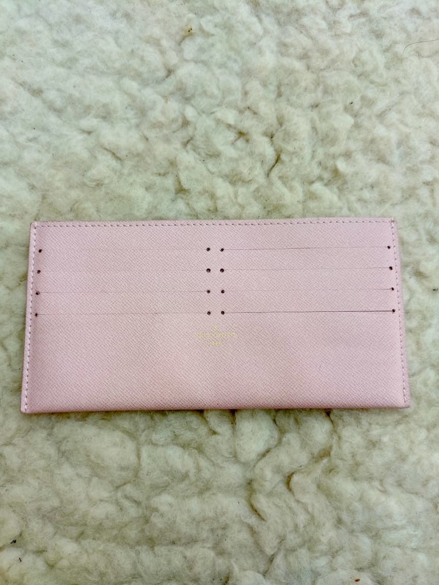 Louis Vuitton Pink Card Holder Wallet | Pre-Loved