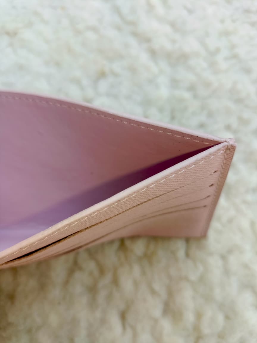 Louis Vuitton Pink Card Holder Wallet | Pre-Loved