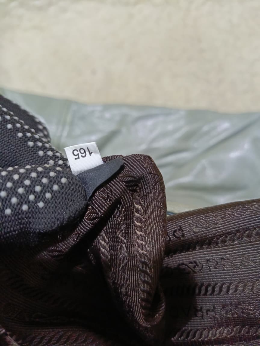 Prada Milano Tote Bag in Sage Grey | Pre-Loved