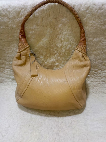Fendi Beige Shoulder Hobo Bag | Pre-Loved