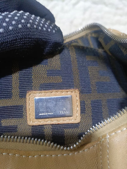 Fendi Beige Shoulder Hobo Bag | Pre-Loved