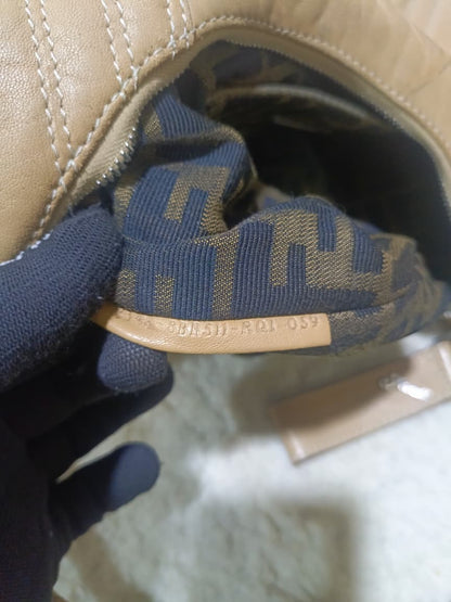 Fendi Beige Shoulder Hobo Bag | Pre-Loved