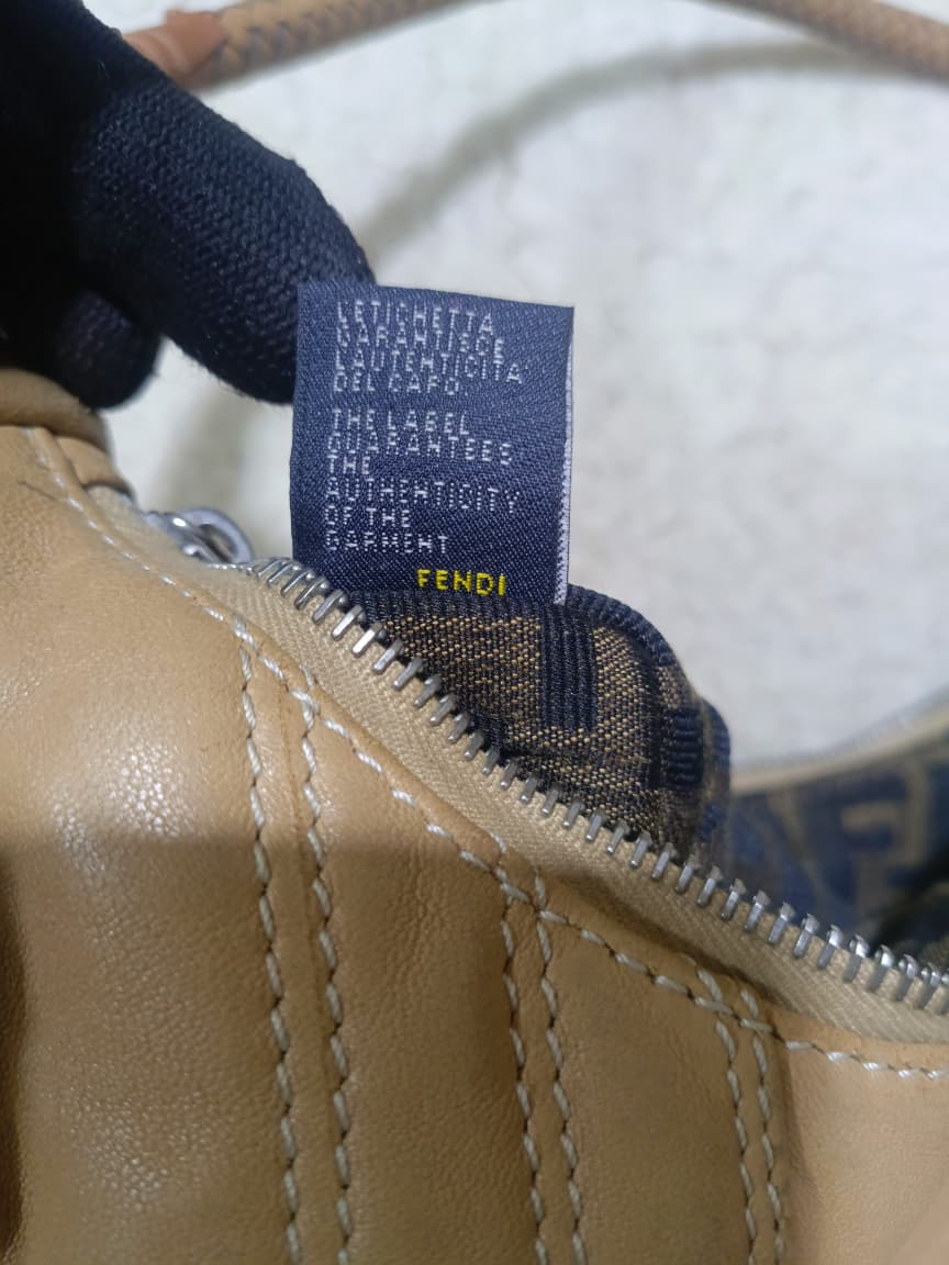Fendi Beige Shoulder Hobo Bag | Pre-Loved