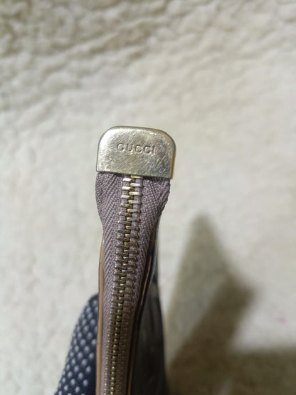 Gucci Black  Leather  Pouch | Pre-Loved