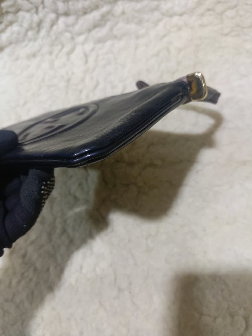 Gucci Black  Leather  Pouch | Pre-Loved