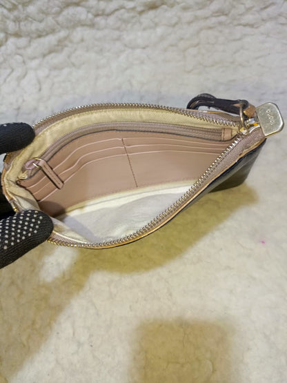 Gucci Black  Leather  Pouch | Pre-Loved
