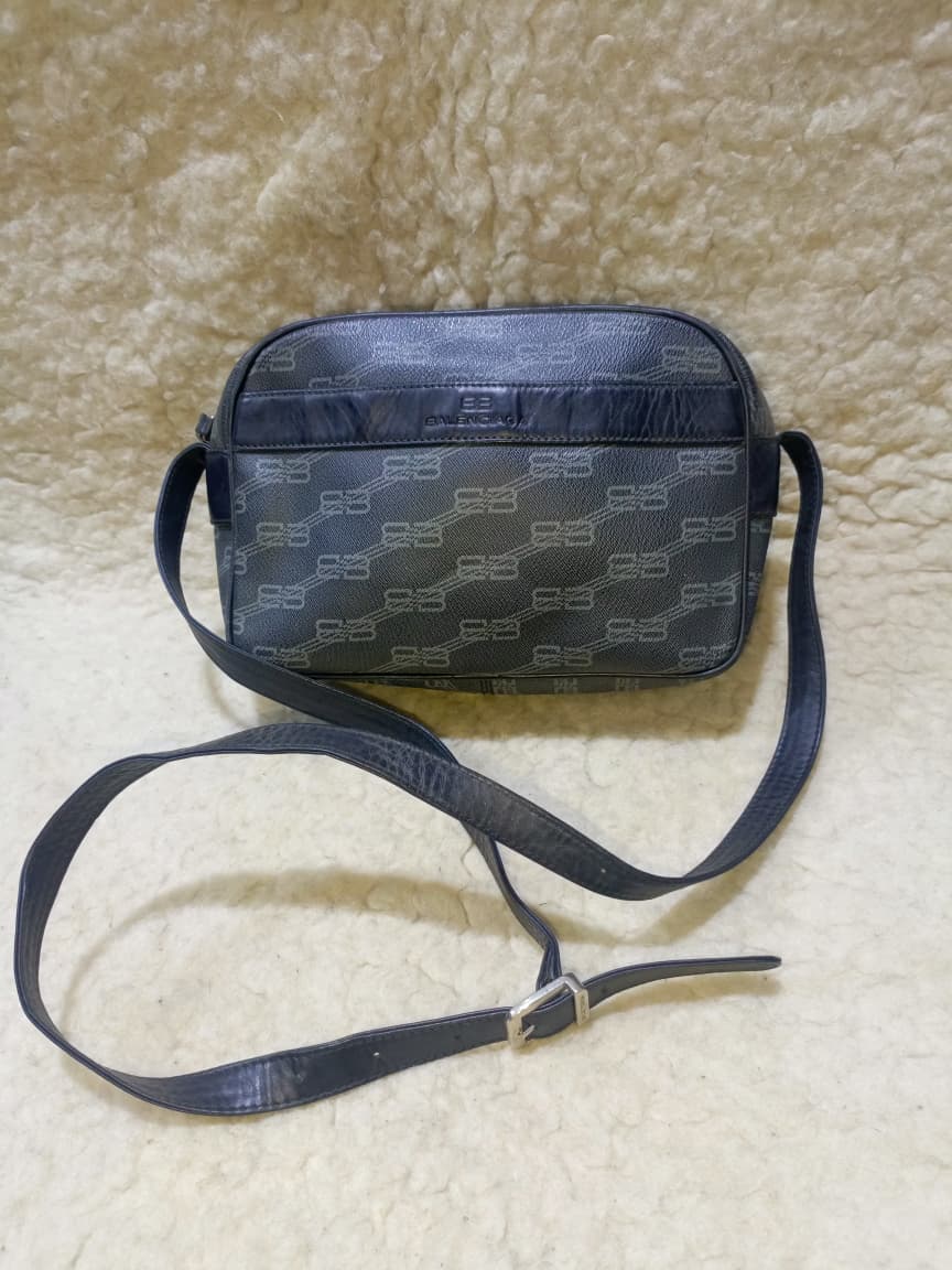 Balenciaga  Canvas Crossbody  Bag | Pre-Loved