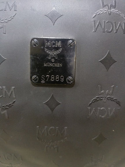 MCM Black Leather Briefcase / Laptop Bag | Pre-Loved