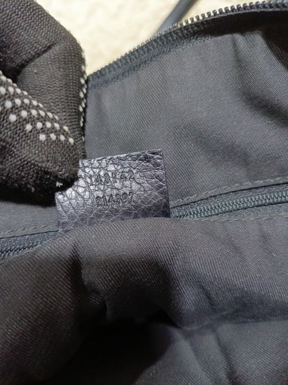 Gucci Black GG Canvas Shoulder Tote | Pre-Loved