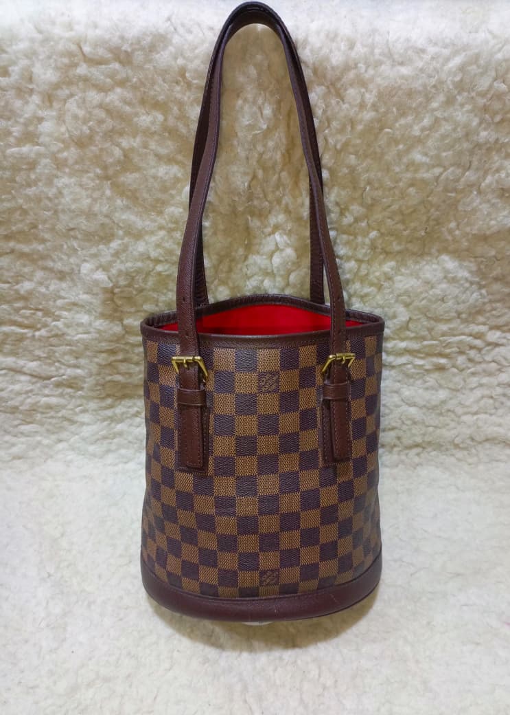 LV Damier Ebene Bucket PM | Authentic