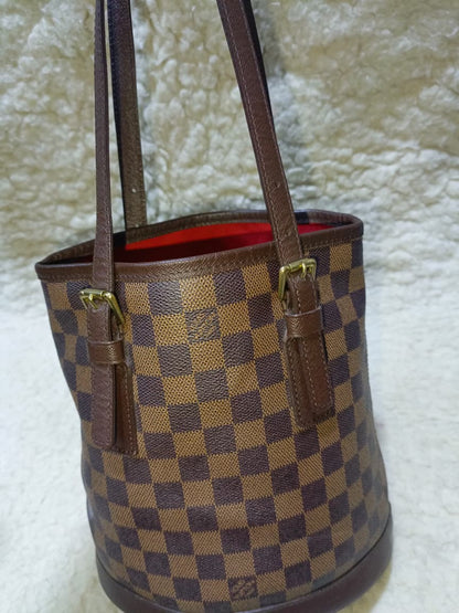 LV Damier Ebene Bucket PM | Authentic