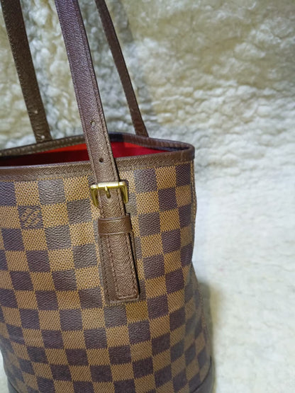 LV Damier Ebene Bucket PM | Authentic