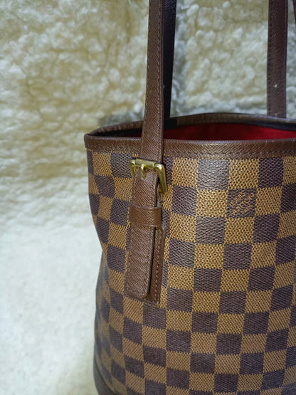 LV Damier Ebene Bucket PM | Authentic