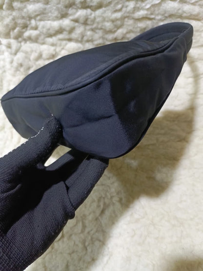 Prada Black Nylon Mini Shoulder Bag – Pre-Loved