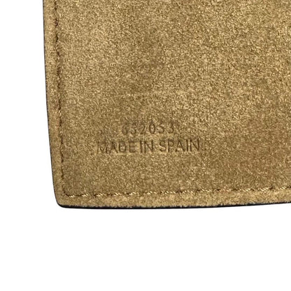Loewe Anagram Canvas Tote Bag with Brown Leather Handles