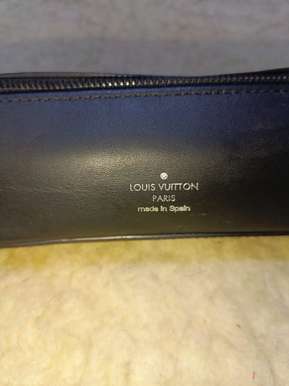 Louis Vuitton Monogram Eclipse Canvas Zip Pen & Pencil Case