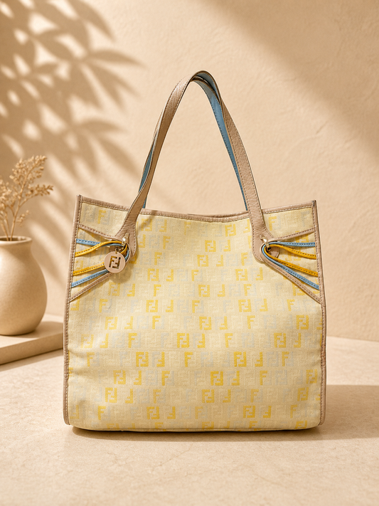 Fendi Zucca Canvas Tote Bag | Pre-Loved