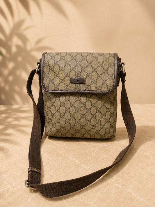 Gucci GG Canvas Crossbody Bag | Pre-Loved