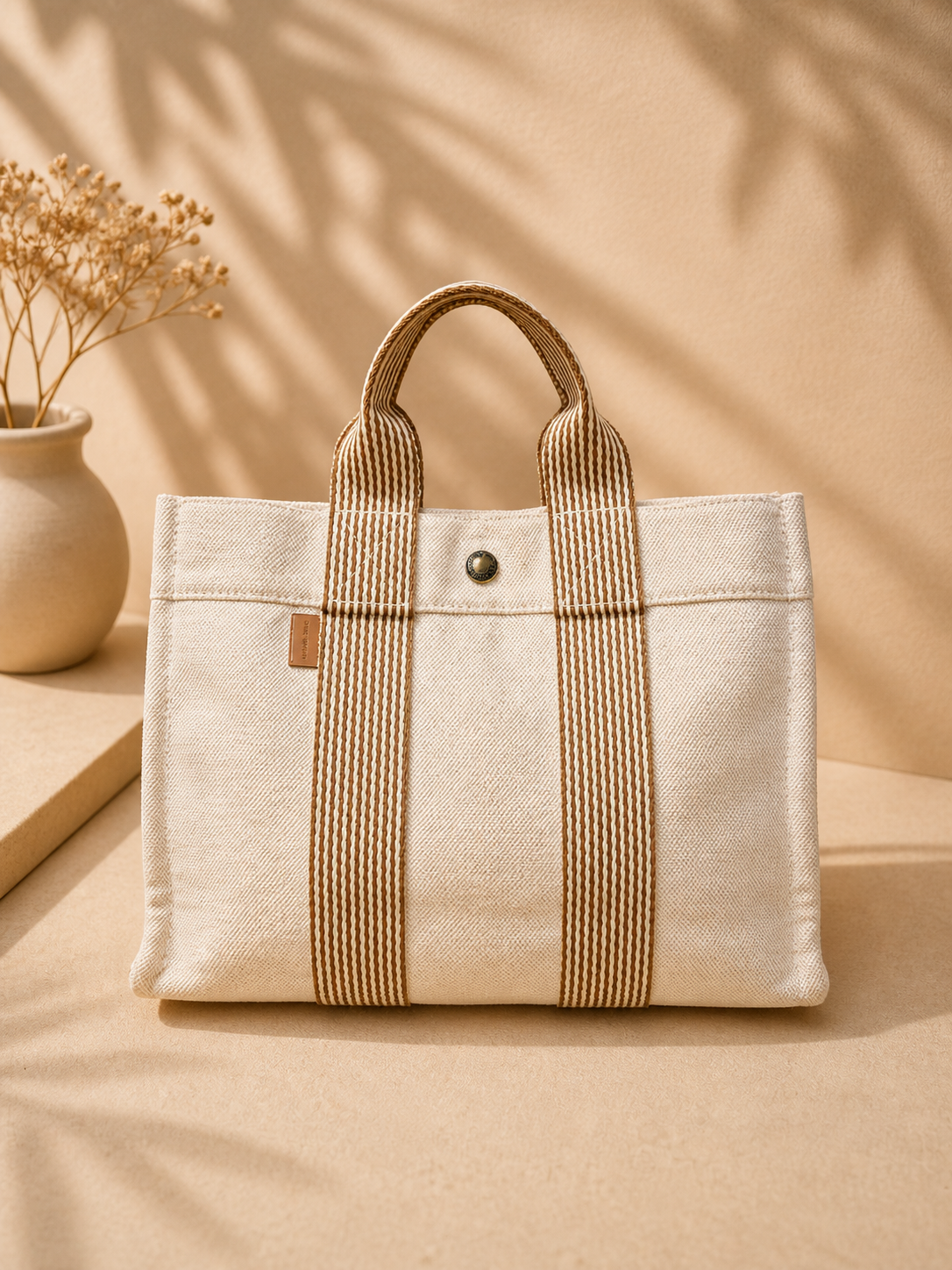 Hermès Fourre-Tout PM Canvas Tote | | Pre-Loved
